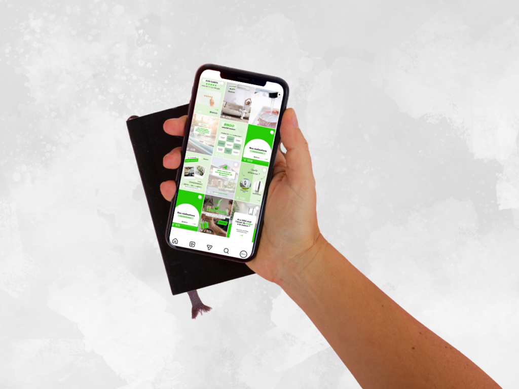 Animation du compte Instagram Eneriohm par Plume&Muse