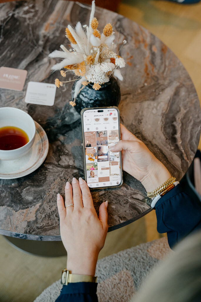 Création de contenus pour les réseaux sociaux par Plume&Muse